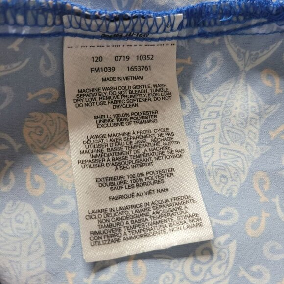 Columbia Fishing Shirt Button Down Mens XL Deep Sea Ocean Sword Tuna Hawaiian - Picture 7 of 13